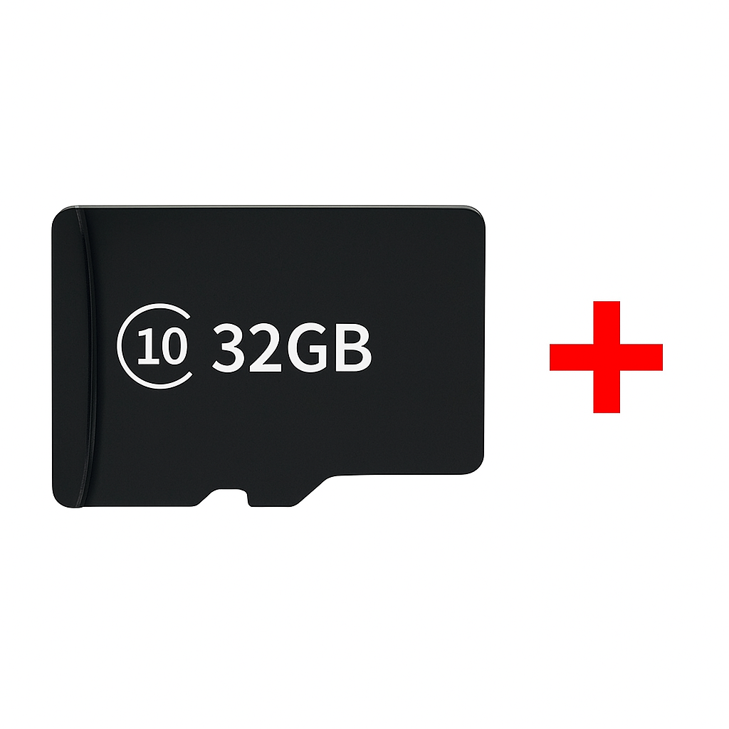 SD Card (32GB), Keychain , & Dual Slot Card Reader